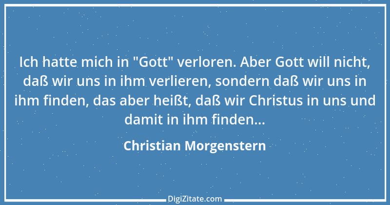 Zitat von Christian Morgenstern 109