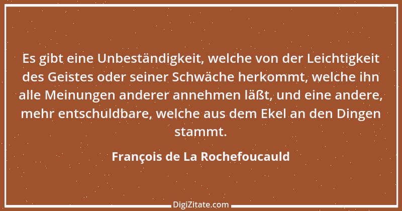 Zitat von François de La Rochefoucauld 499