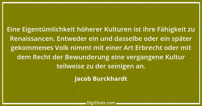 Zitat von Jacob Burckhardt 144