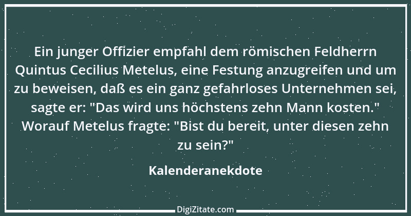 Zitat von Kalenderanekdote 26