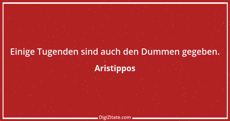 Zitat von Aristippos 6