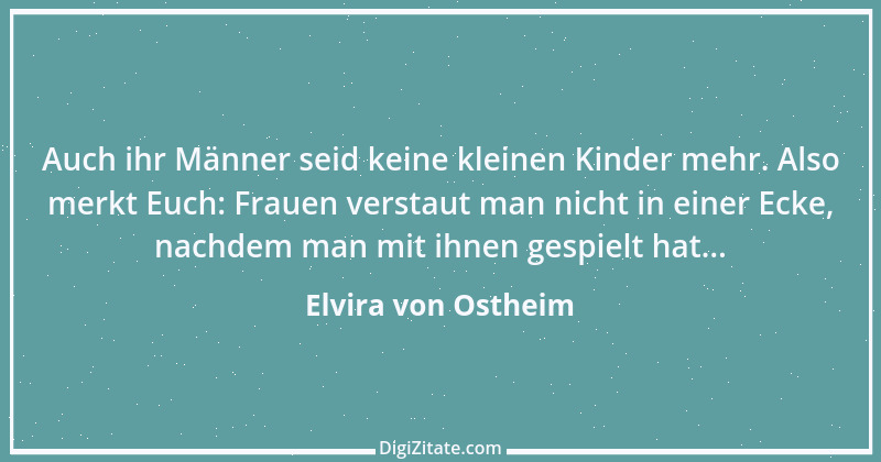 Zitat von Elvira von Ostheim 39