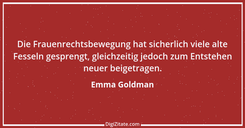 Zitat von Emma Goldman 11