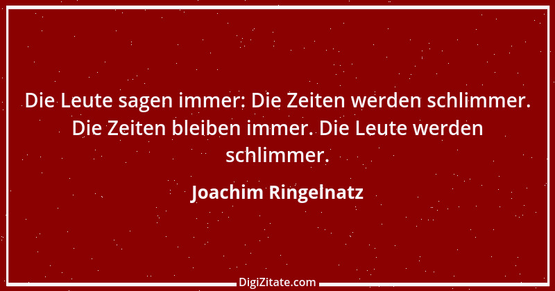 Zitat von Joachim Ringelnatz 80