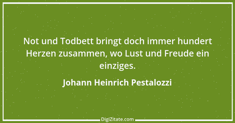 Zitat von Johann Heinrich Pestalozzi 58