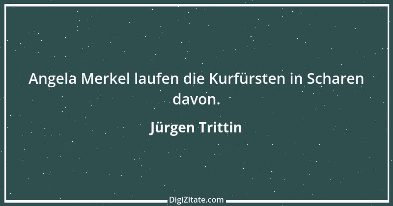 Zitat von Jürgen Trittin 22