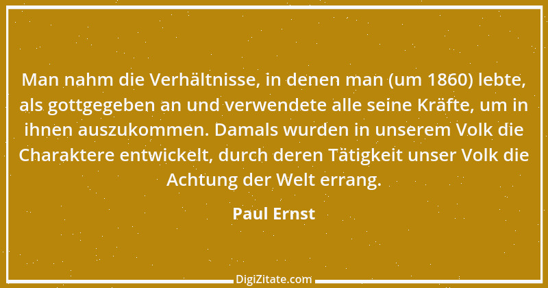 Zitat von Paul Ernst 4