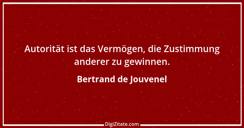 Zitat von Bertrand de Jouvenel 1