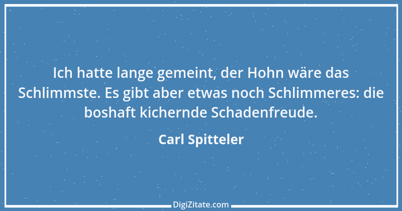 Zitat von Carl Spitteler 68