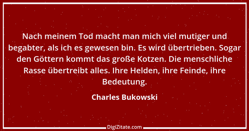 Zitat von Charles Bukowski 12