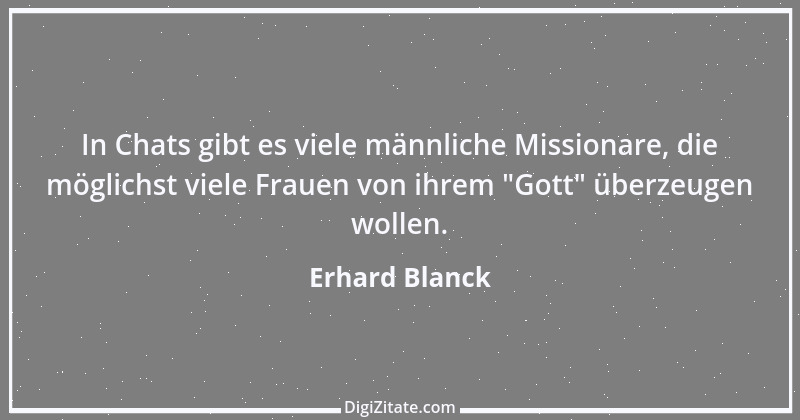 Zitat von Erhard Blanck 1143