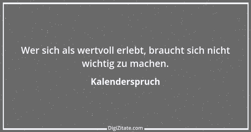 Zitat von Kalenderspruch 2