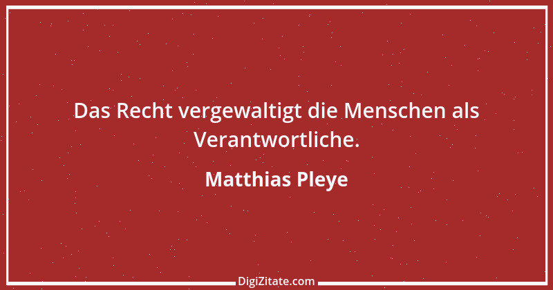 Zitat von Matthias Pleye 2