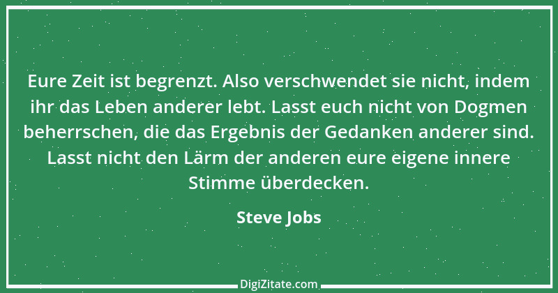 Zitat von Steve Jobs 6