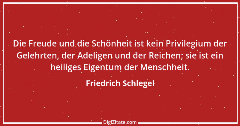 Zitat von Friedrich Schlegel 136