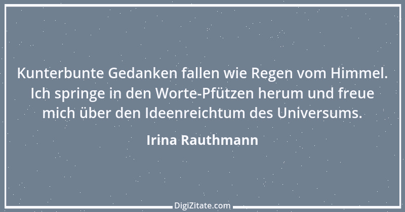 Zitat von Irina Rauthmann 116