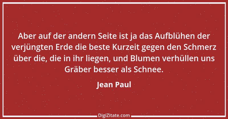 Zitat von Jean Paul 734