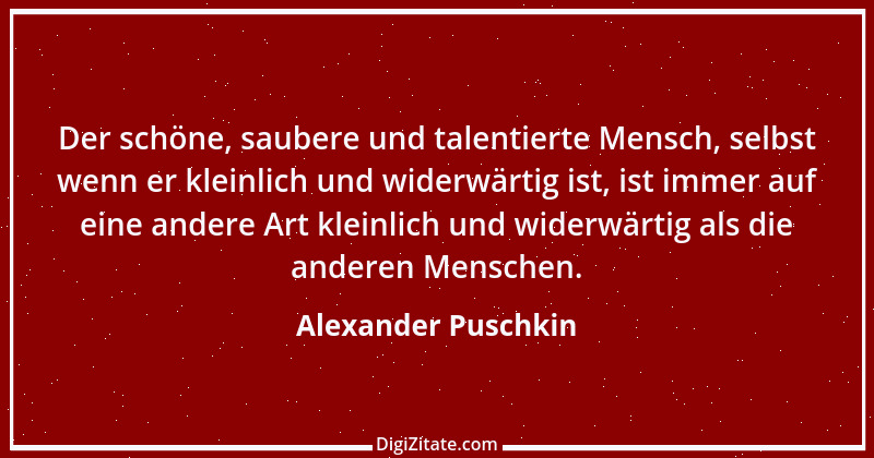 Zitat von Alexander Puschkin 28