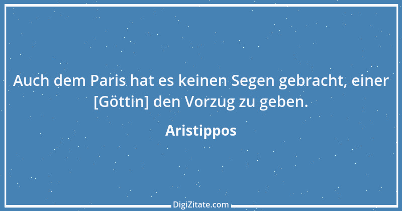 Zitat von Aristippos 9