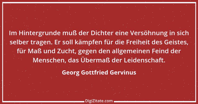 Zitat von Georg Gottfried Gervinus 8