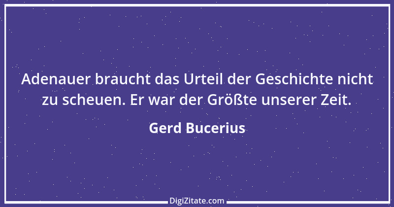 Zitat von Gerd Bucerius 1