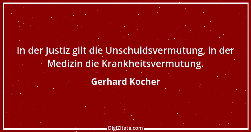 Zitat von Gerhard Kocher 99