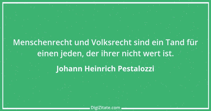 Zitat von Johann Heinrich Pestalozzi 61