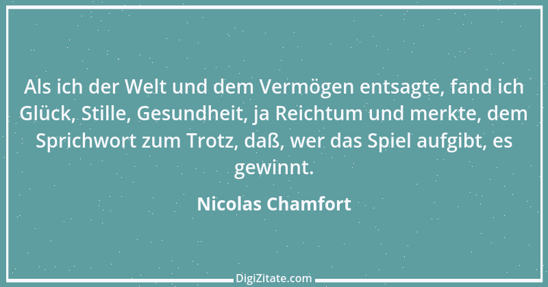 Zitat von Nicolas Chamfort 113