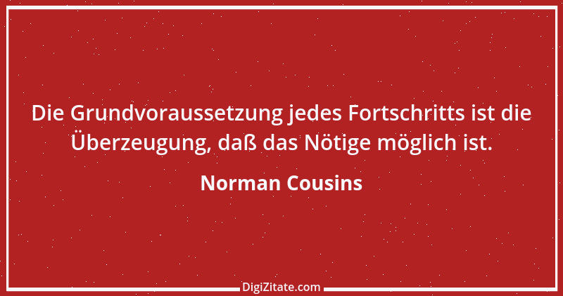 Zitat von Norman Cousins 1