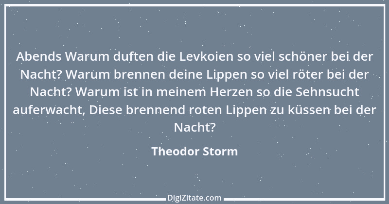 Zitat von Theodor Storm 10