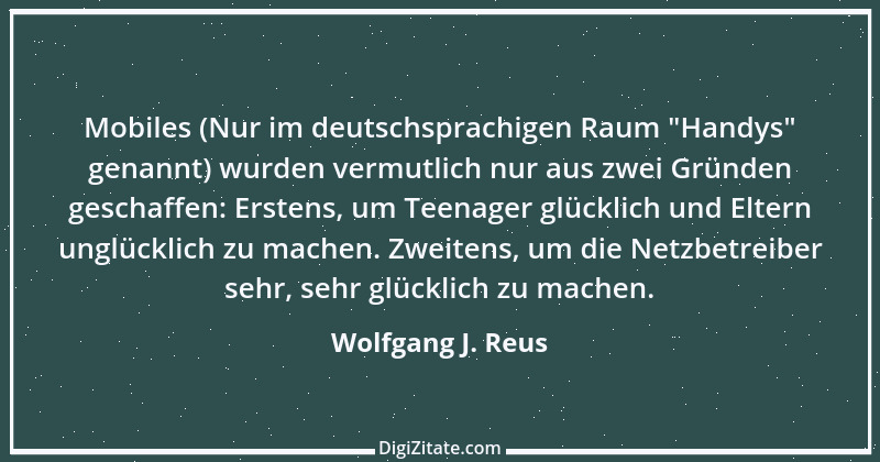 Zitat von Wolfgang J. Reus 1430