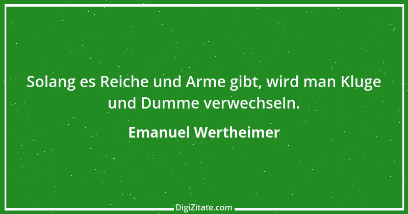 Zitat von Emanuel Wertheimer 666