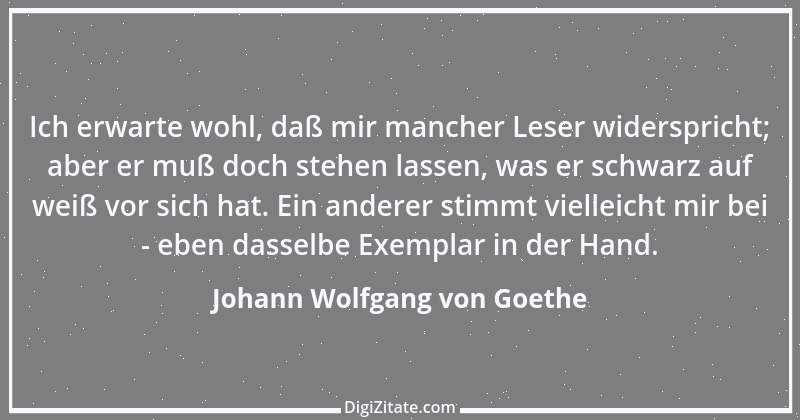 Zitat von Johann Wolfgang von Goethe 2591