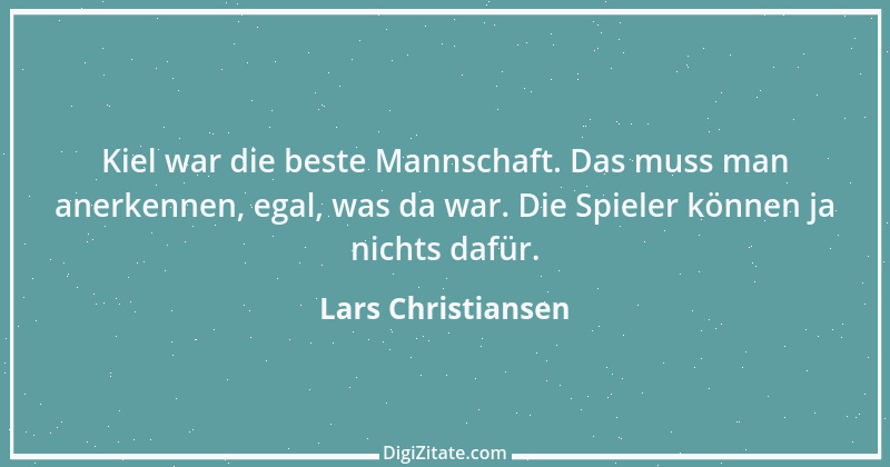 Zitat von Lars Christiansen 1