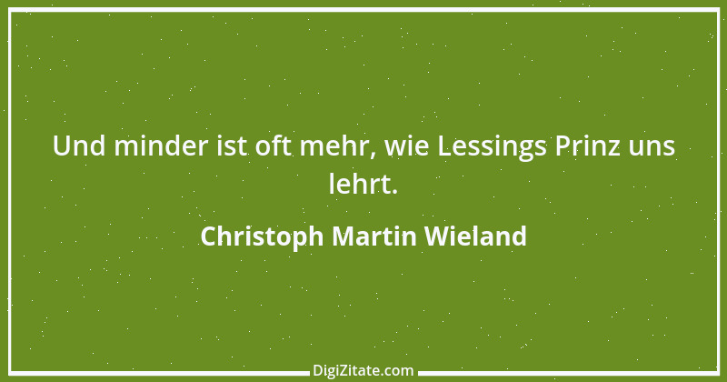 Zitat von Christoph Martin Wieland 15