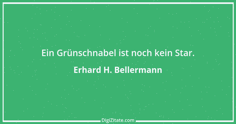 Zitat von Erhard H. Bellermann 106