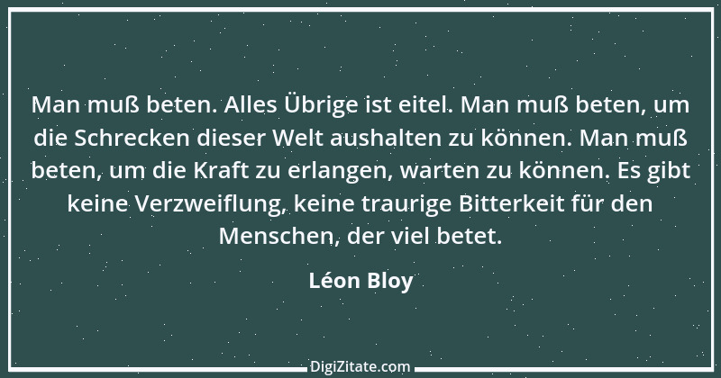 Zitat von Léon Bloy 2