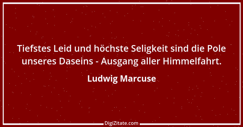 Zitat von Ludwig Marcuse 16