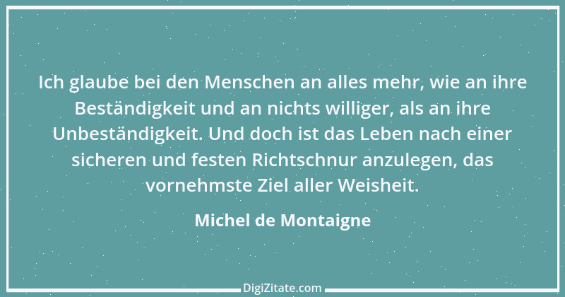 Zitat von Michel de Montaigne 280