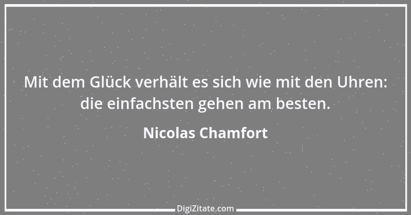 Zitat von Nicolas Chamfort 115