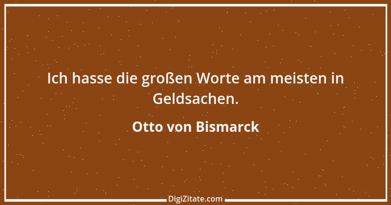 Zitat von Otto von Bismarck 290