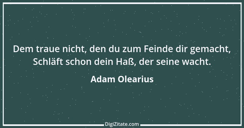 Zitat von Adam Olearius 2