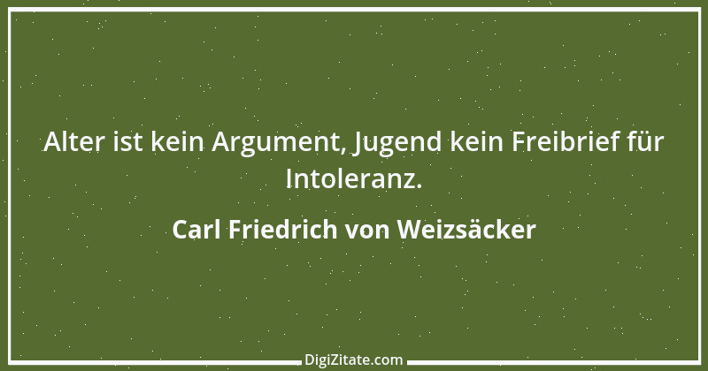 Zitat von Carl Friedrich von Weizsäcker 2