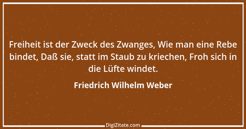 Zitat von Friedrich Wilhelm Weber 28