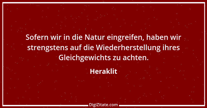 Zitat von Heraklit 4