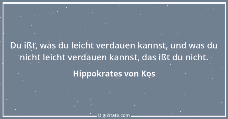 Zitat von Hippokrates von Kos 34