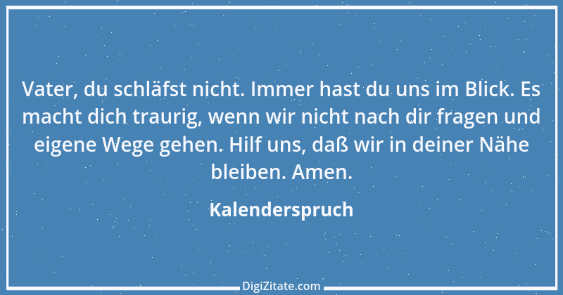 Zitat von Kalenderspruch 7