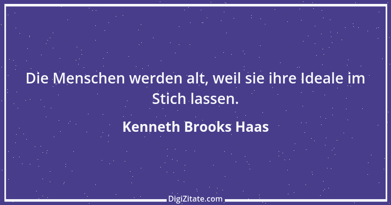 Zitat von Kenneth Brooks Haas 1