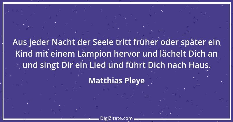 Zitat von Matthias Pleye 7