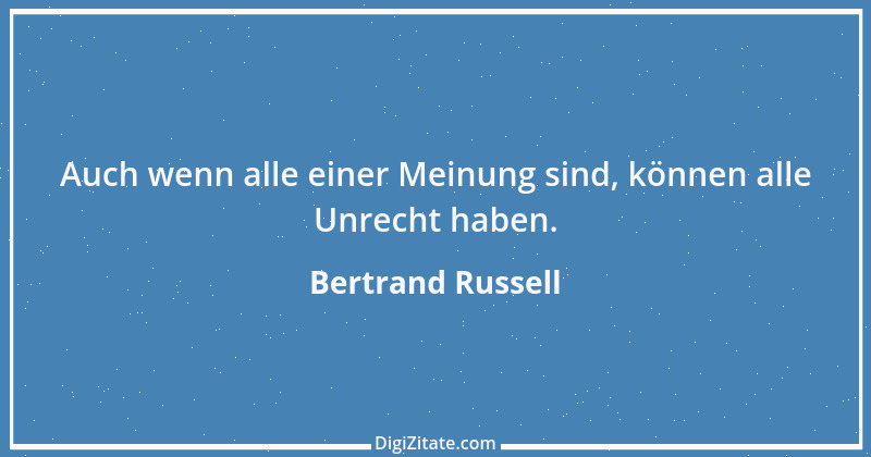 Zitat von Bertrand Russell 1